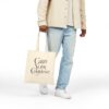 Carry Your Confidence Tote Bag – Minimalist Cotton Canvas Tote