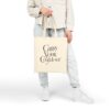 Carry Your Confidence Tote Bag – Minimalist Cotton Canvas Tote